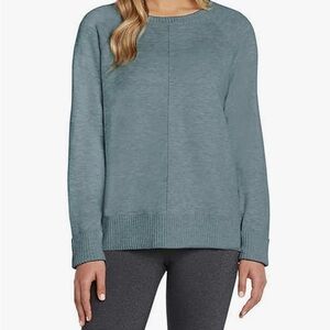 Max & Mia Heather sage green Pullover super soft sweater size small